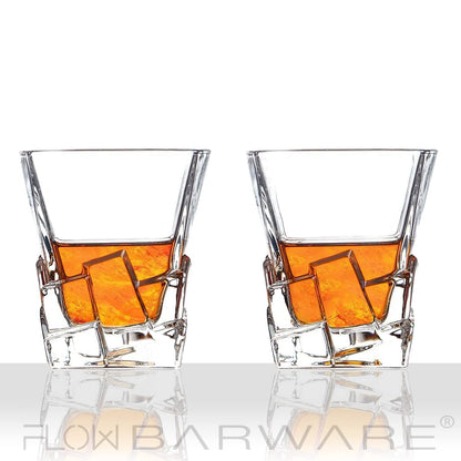 2 verres à whisky Iceberg