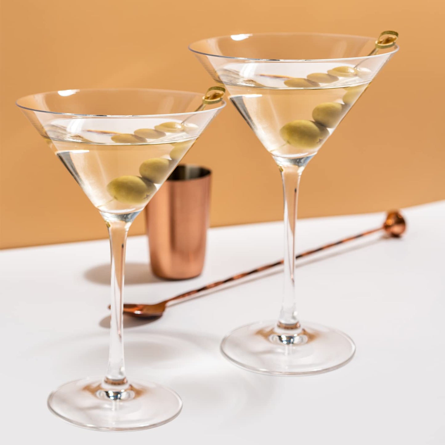 Crystal Martini Glasses – Set of 2