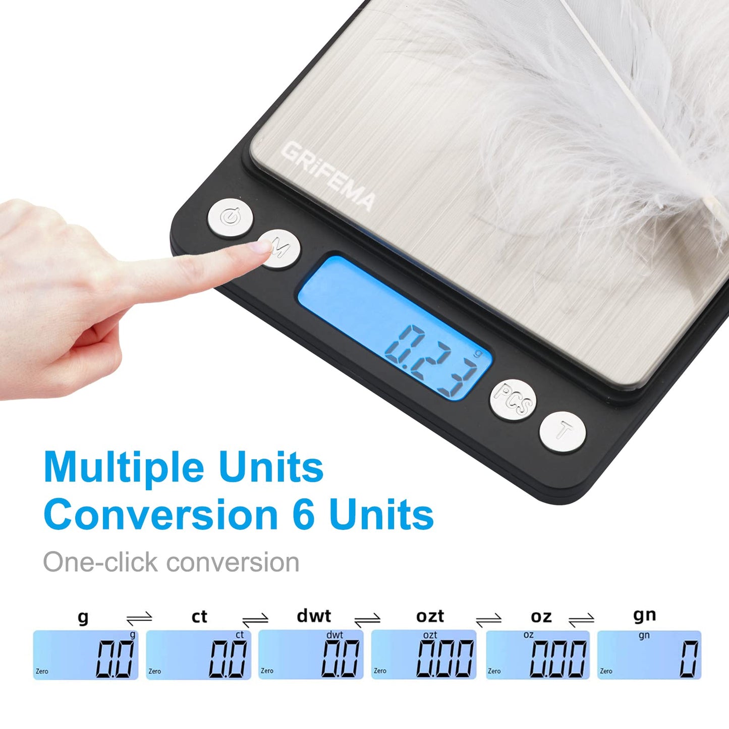 Balance de Cuisine Électronique | 0,05-500g