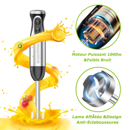 Mixeur Plongeant 4-en-1