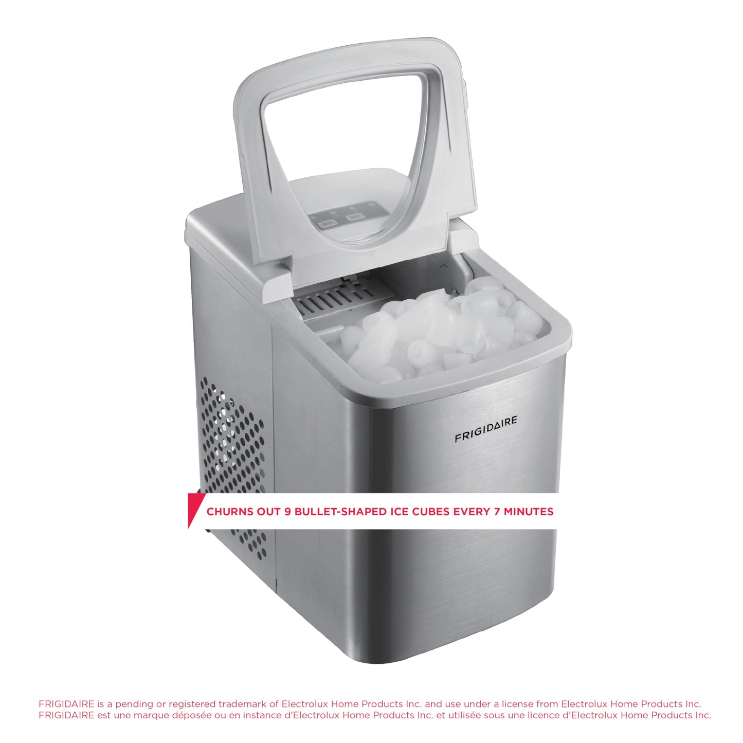 Stainless Steel Countertop Ice Maker