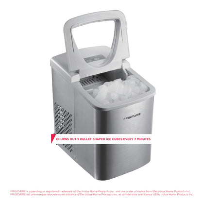 Stainless Steel Countertop Ice Maker