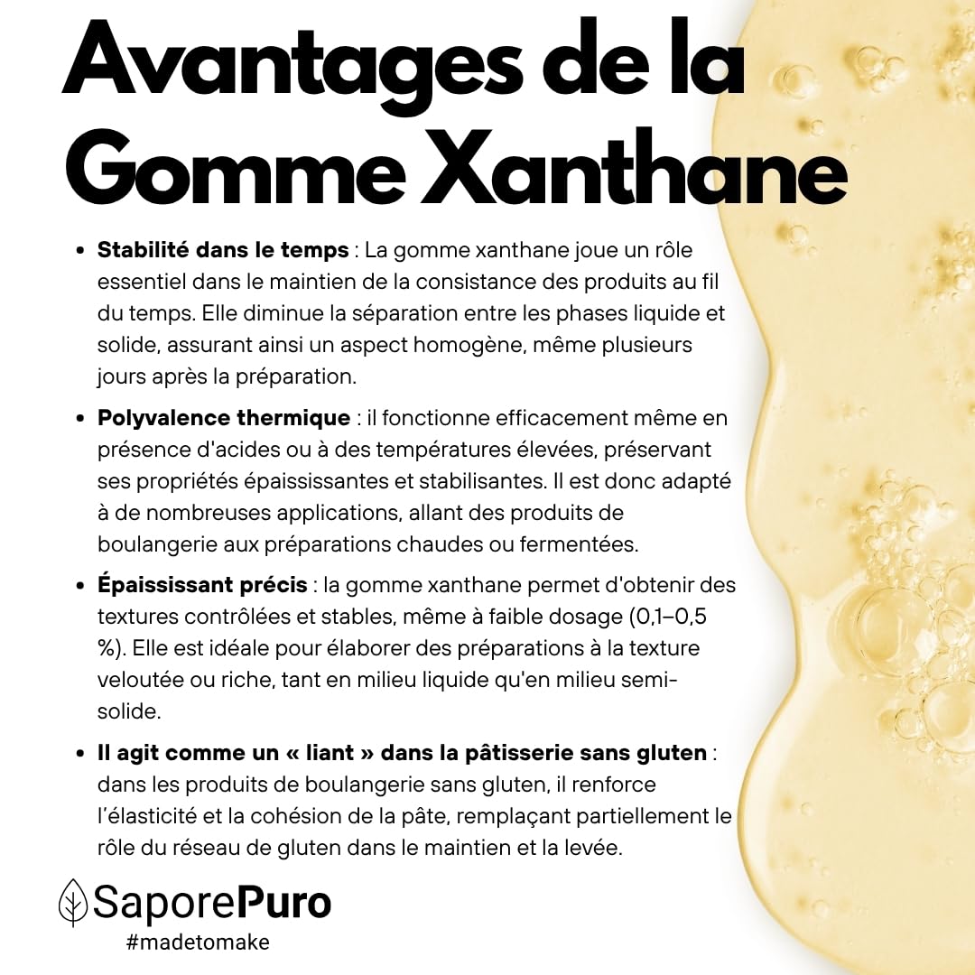 Saporepuro Xanthane en poudre 250 gr