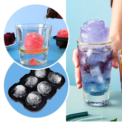 Rose & Diamond Ice Cube Tray