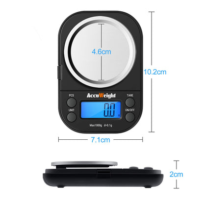 Mini Balance de Laboratoire | 0,01g de Precision