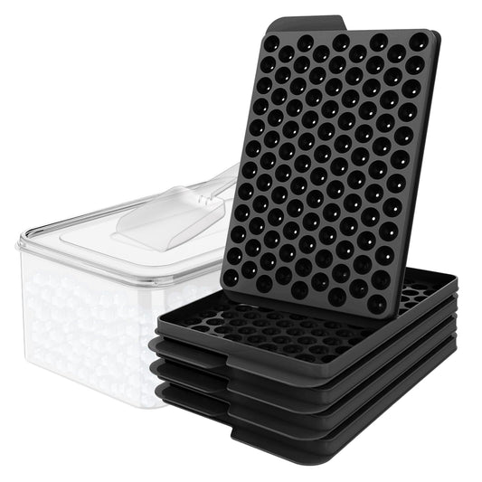 Mini Ice Ball Tray –  Ice Cube Maker with Lid