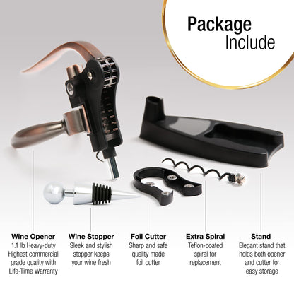 Premium Wine Bottle Opener Gift Set