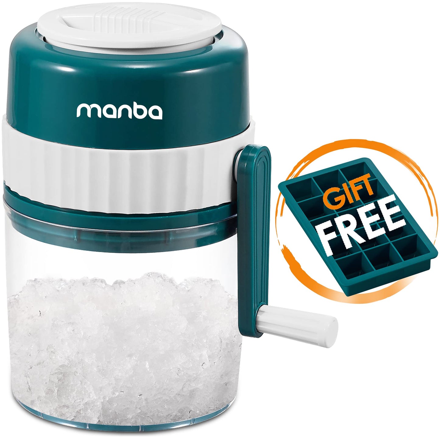 Manual Ice Crusher & Cube Tray Set