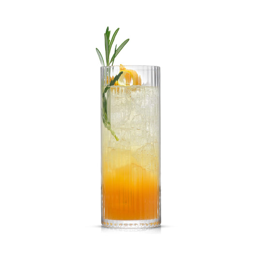 Fluted Highball Glasses - Set of 2