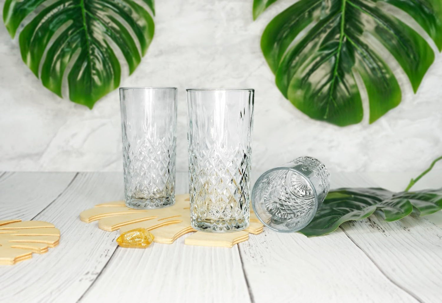 Lot de 6 Verres Highball Élégants - Parfait pour Toutes Vos Boissons