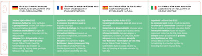 Lecithine de Soja Poudre 100g