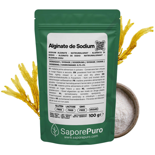 Alginate de Sodium en poudre 100 g