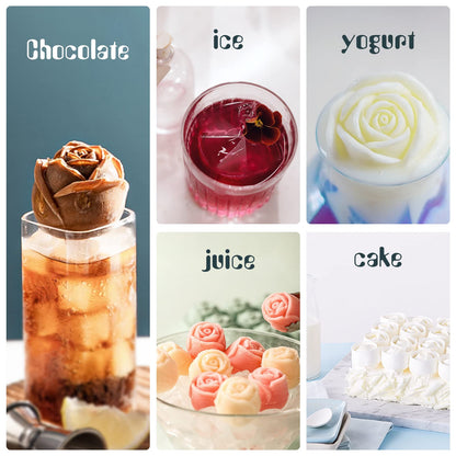 Rose & Diamond Ice Cube Tray