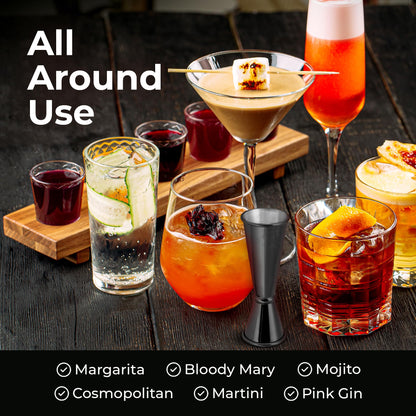 Zulay Premium Stainless Steel Cocktail Jigger