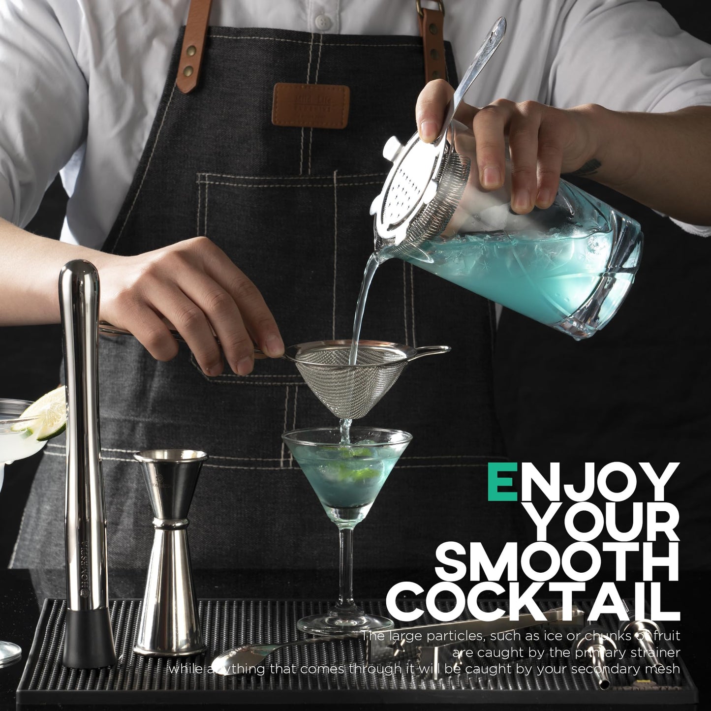 The Ultimate Fine Mesh Strainer for Cocktails & More!