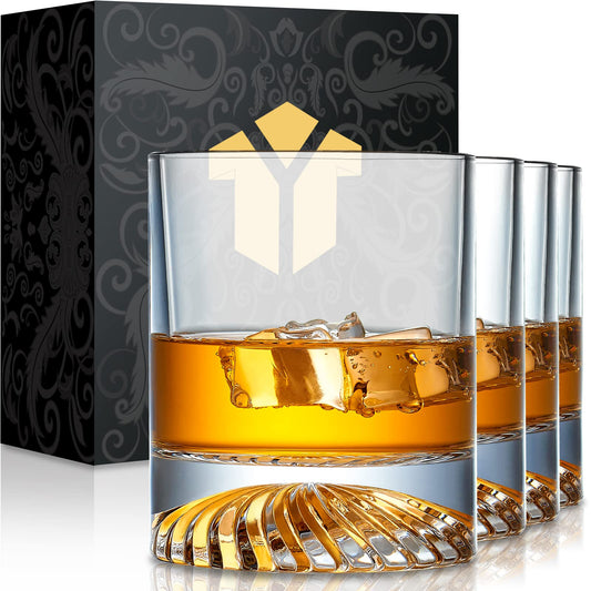 Old Fashioned Glasses - Set of 4