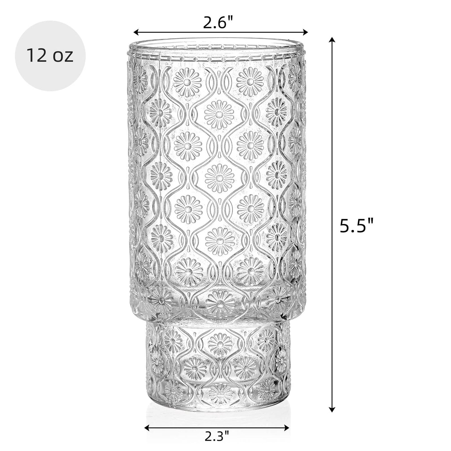 Verres à Cocktail vintage – Lot de 6