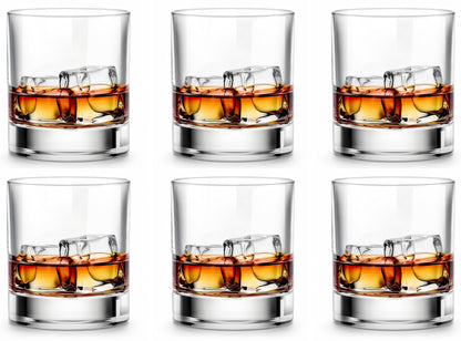 Old Fashioned Whiskey Glasses – Set of 6