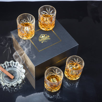 Set de 4 pièces Whisky - verrerie cocktail