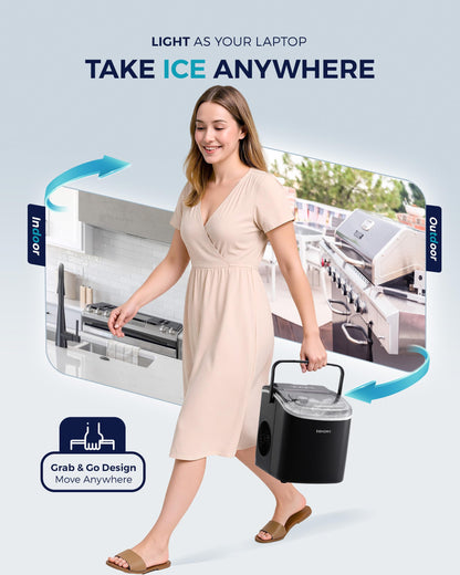 Portable Countertop Ice Maker