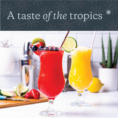 Set of 4 Pina Colada Glasses
