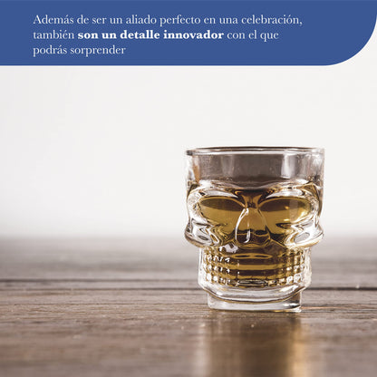 Shots tête de mort -  Pack de 6