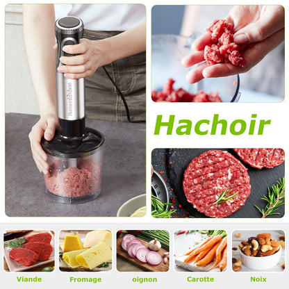 Mixeur Plongeant 4-en-1