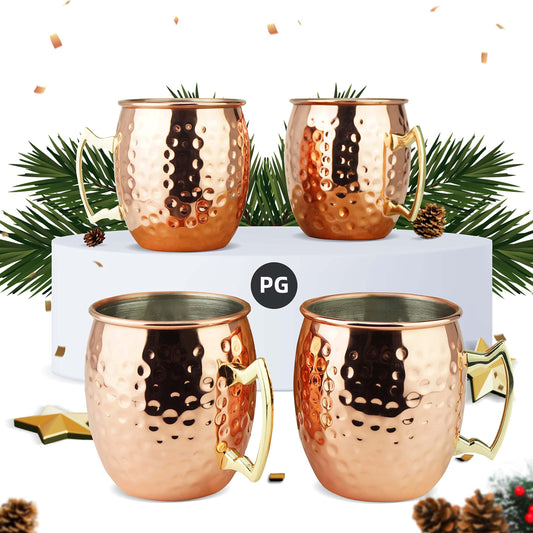 Moscow Mule Mugs - Set of 4