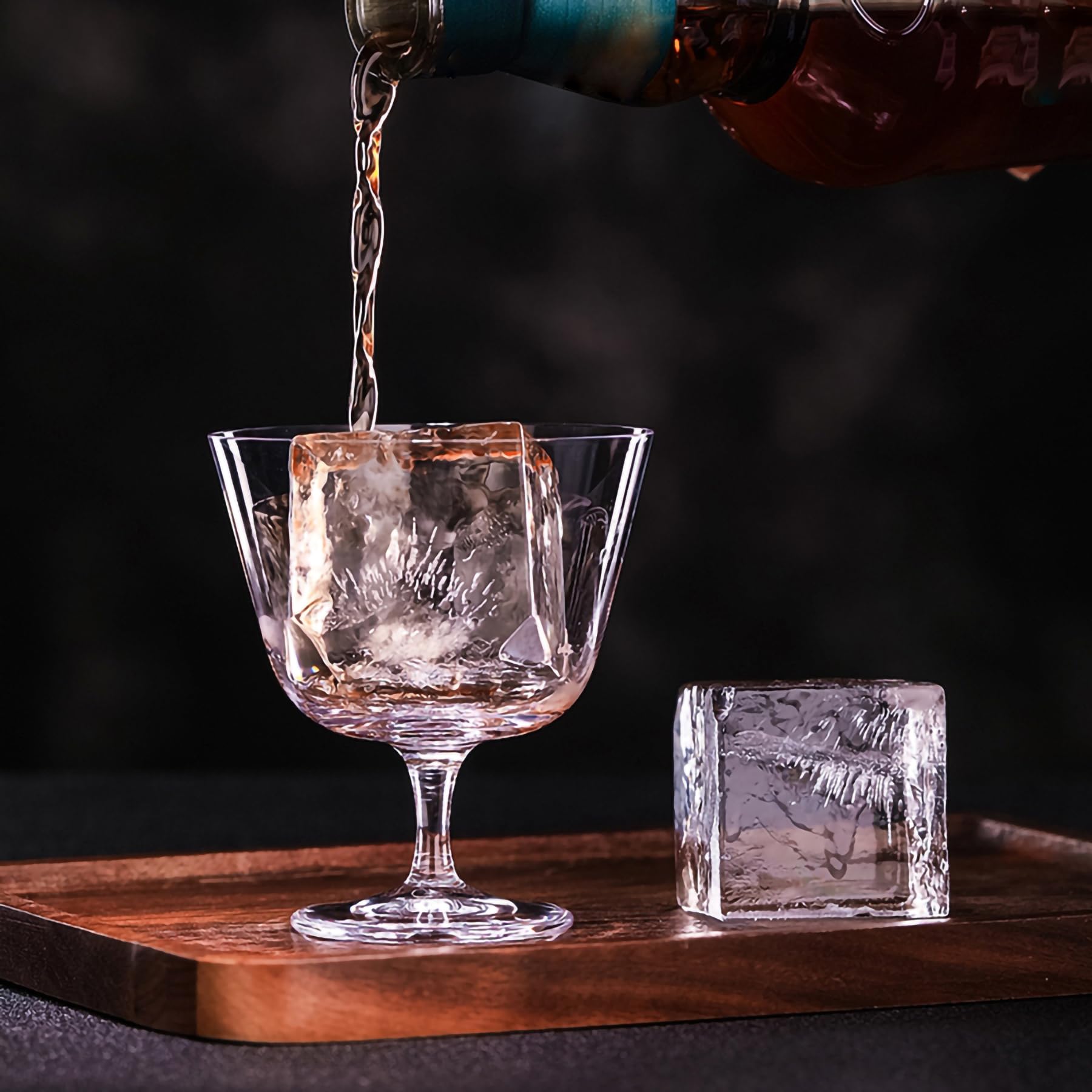 8 Cubes de Glaces Transparents - Moule a glacons

