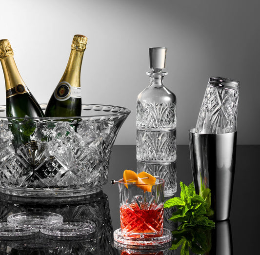 Dublin Crystal Boston Shaker Set