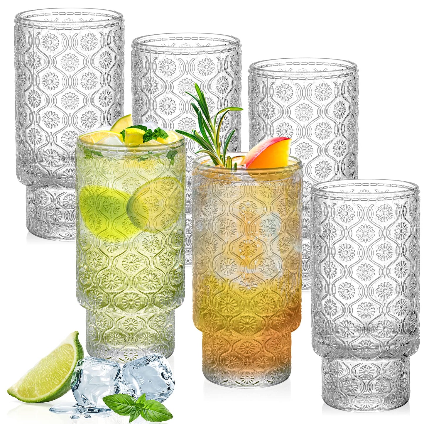 Verres à Cocktail vintage – Lot de 6