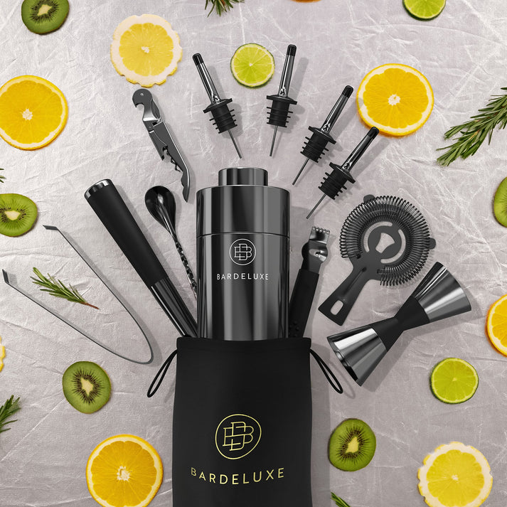 BarDeluxe® Kit Cocktail de 12 Pièces