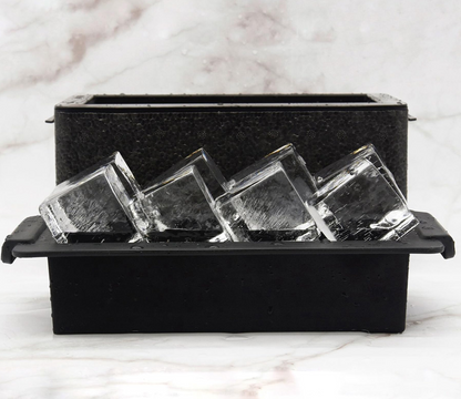 8 Cubes de Glaces Transparents - Moule a glacons
