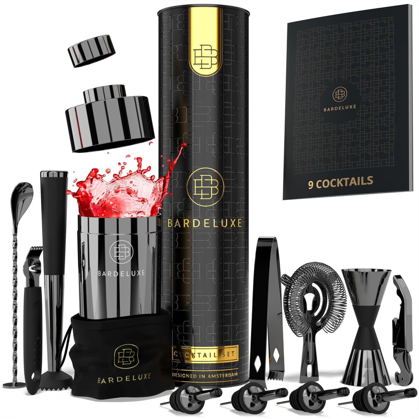 Kit Cocktail - 12 Pieces de Luxe