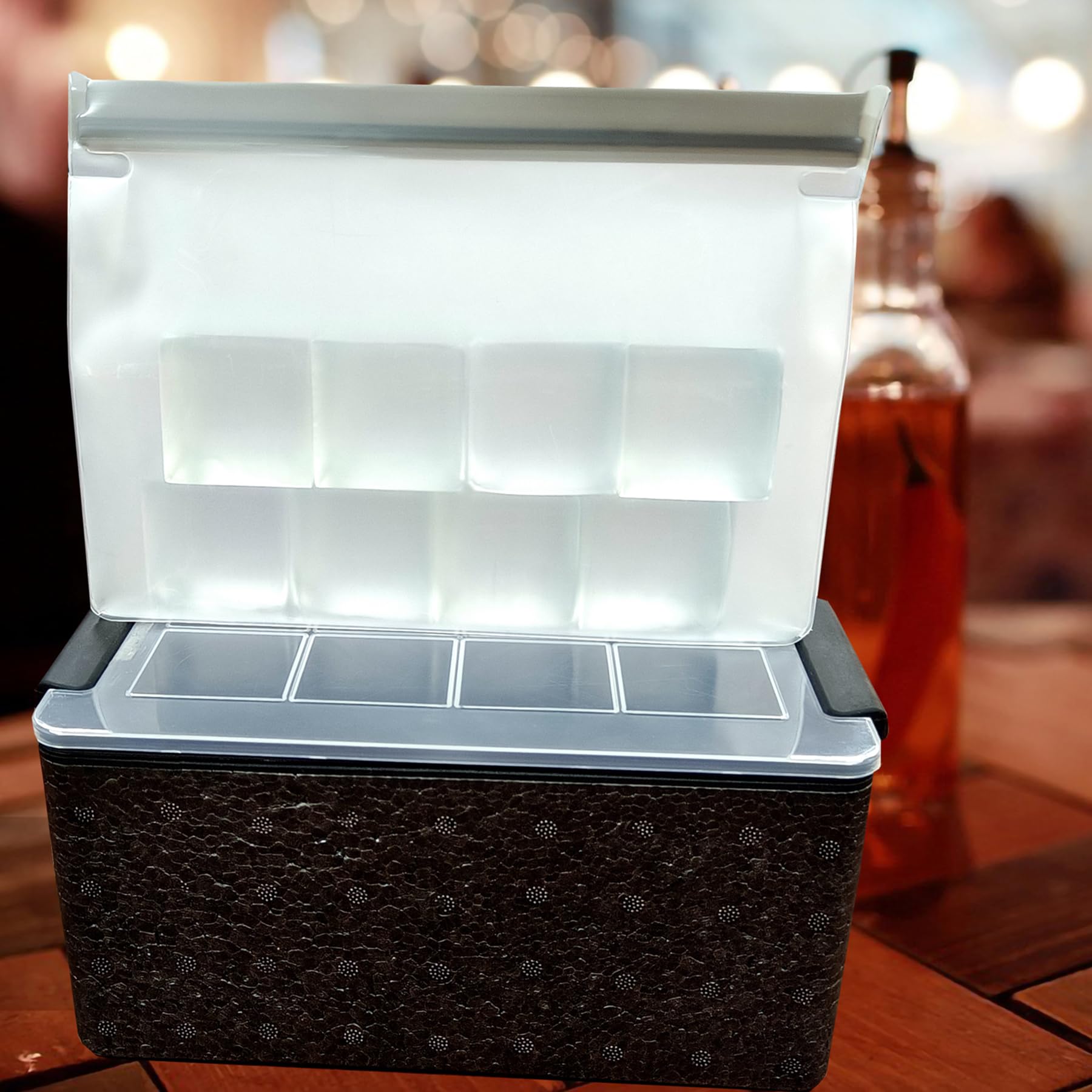 8 Cubes de Glaces Transparents - Moule a glacons
