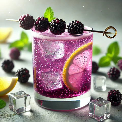 Recette Blackberry Gin Fizz