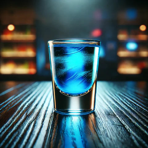 Recette shooter alcool blue kamikaze