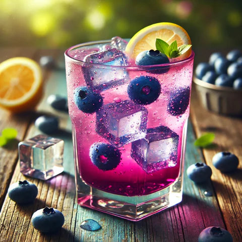 recette cocktail vodka blueberry vodka lemonade