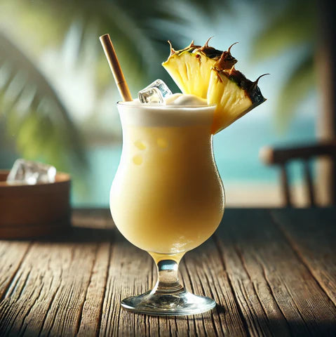 Piña Colada sans alcool - Recette creuse tropicale