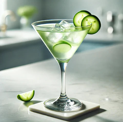 recette cocktail gin cucumber martini