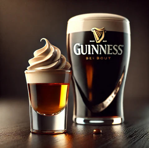 Recette shooter alcool irish car bomb