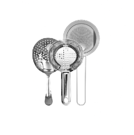 Premium 3-Piece Cocktail Strainer Set