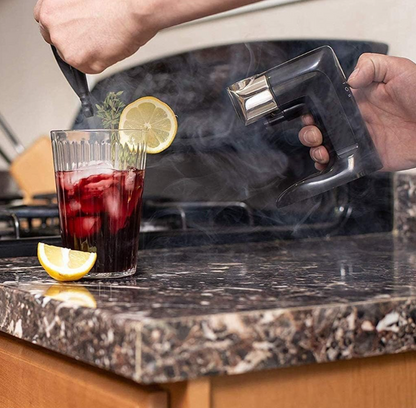 14-Piece Cocktail Smoker Kit with Dome, Wood Chips & Smoke Infuser