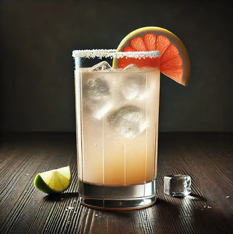 Recette Paloma - cocktail tequila pamplemousse