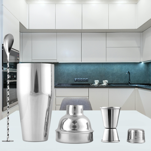 24oz Stainless Steel Bartender Kit