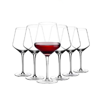 Verres à Vin en Cristal - Lot de 6
